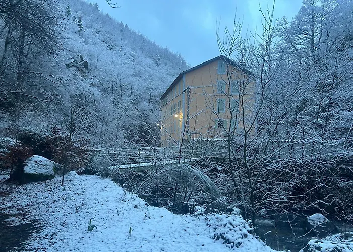 Notre-dame D'escouloubre Sources D'eaux Chaudes Privees Et Sauna Panzió Escouloubre